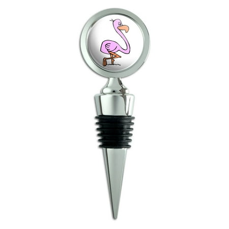 

Pink Flamingo Wine Bottle Stopper