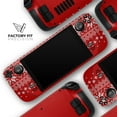 thumbnail image 2 of Design Skinz - Compatible with Steam Deck - Skin Decal Protective Scratch-Resistant Removable Vinyl Wrap Cover - Knitted Ugly Christmas Sweater V4, 2 of 5