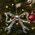 thumbnail image 4 of PPKVUFD Mechanic Wrench Ornament - Mechanic Christmas Ornaments - Gifts for Mechanical Engineers, Mechanics Men, Husband - Tool Christmas Ornaments - Mechanics Decor - 2D Acrylic Ornament 2025, 4 of 8