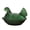 Green, variant on Hen-Shaped Glass Snack Bowl, Chicken Candy Tray with Lid, Rustic Home Decorative Candy Dish, for Kitchen Counter, Dining Table & Home Holiday Party DecorLight Green)