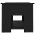 thumbnail image 5 of vidaXL Coffee Table Black 79x49x41 cm Engineered Wood, 5 of 5