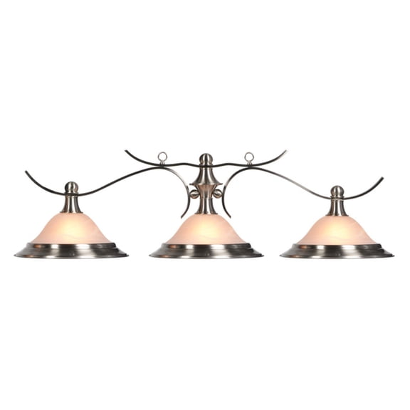 Traditional Style 56" Liberty 3-Light Billiard Pendant Fixture ST