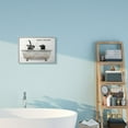 thumbnail image 2 of Stupell Industries Scrub a Dub Dub Quote Family Pet Dog Bath Framed Wall Art Design by Lori Deiter, 16" x 20", Gray Framed, 2 of 8