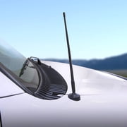 Scosche RMA900-WM1SD Universal 13” Rubber Mast Car Radio Antenna Fits Domestic and Import Vehicles