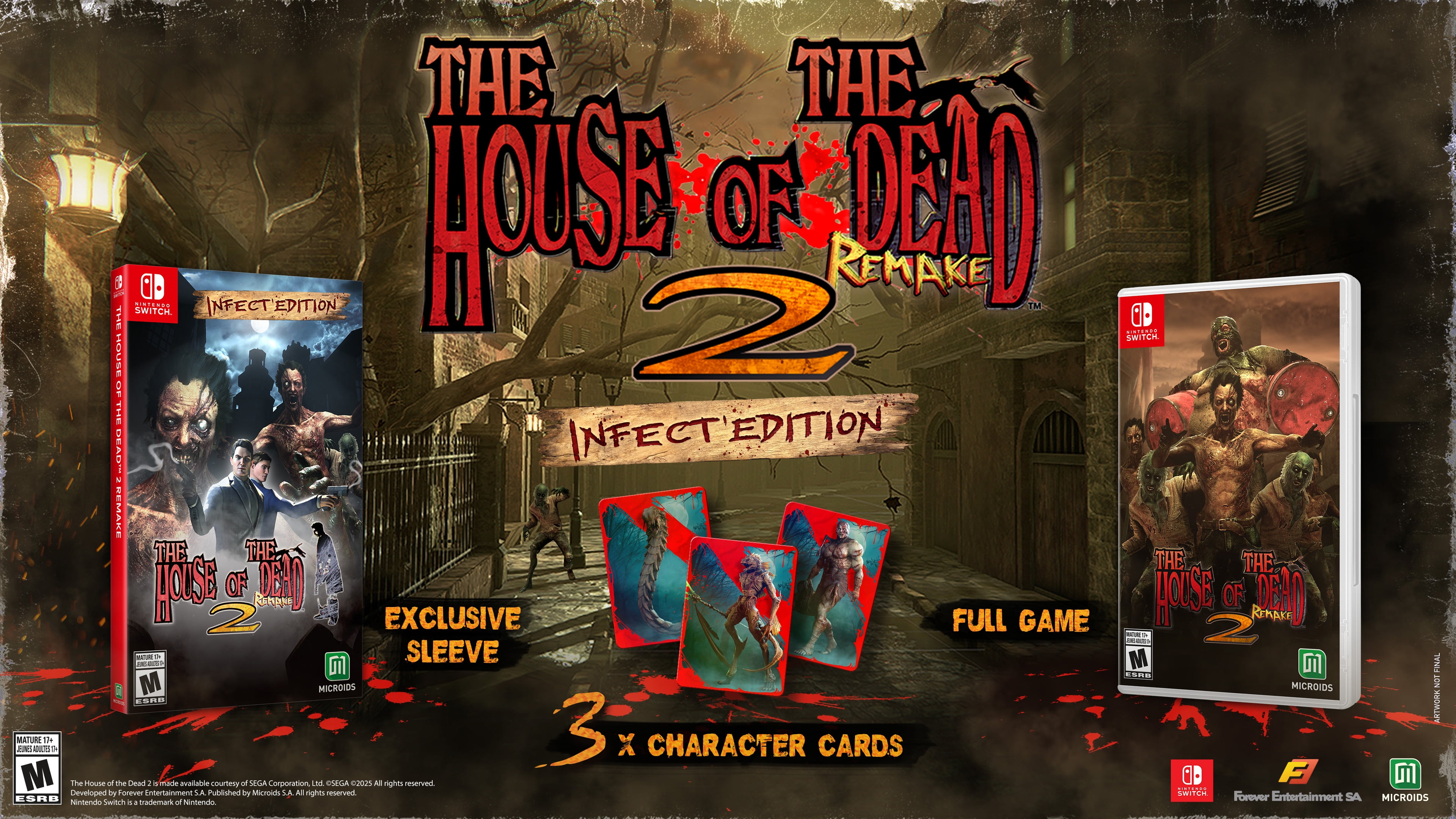 Jeu Video The House of the Dead 2 Remake Infect Edition pour NSW