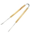 thumbnail image 2 of Jim Beam Stainless Steel Barbecue and Grilling Tool Set Wood Handles JB0194, 2 of 5