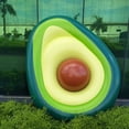 thumbnail image 4 of Flotador Inflable del Aguacate, Asiento de Piscina con una Pelota Inflable para Jugar, Material de PVC de la Protección del Medio Ambiente, para Fiesta/Playa/Piscina/Verano, 4 of 5