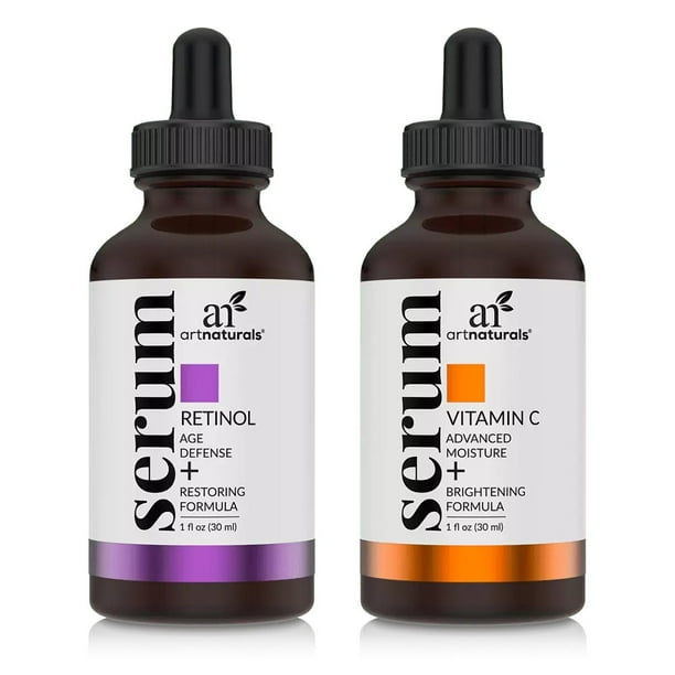 ArtNaturals Artnaturals Vitamin C and Retinol Serum Set (2x1 oz / 30