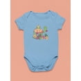 thumbnail image 3 of Frog And Turtle Cute Cartoon Bodysuit Infant -Image by Shutterstock,  6 Months, 3 of 4