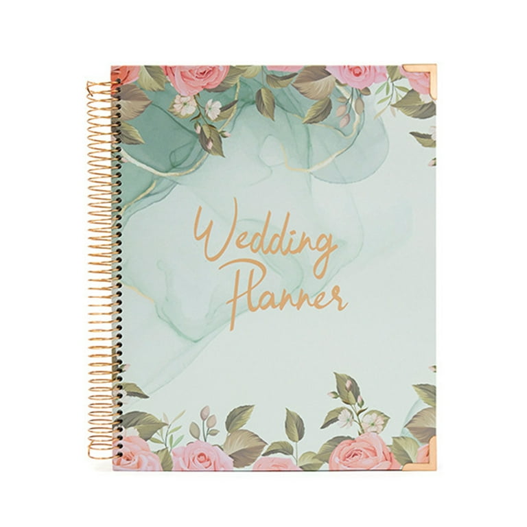 Wedding Planner Wedding Planner Book and Organizer for the Bride with 88  Sheets,Hardcover with Corner Active Planner Book