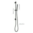 thumbnail image 2 of Eco-Performance Handheld Shower with 28-Inch Slide Bar and 59-Inch Hose, 2 of 3