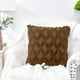 thumbnail image 5 of 2 fundas de almohada bordadas con forma de diamante, de felpa, para la cintura, para sofá, 5 of 5