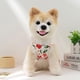 thumbnail image 5 of Vestido para perro o gato con estampado floral de princesa, falda tutú para cachorro, ropa para mascotas para cumpleaños y fiestas, material de poliéster, varios tamaños disponibles., 5 of 5