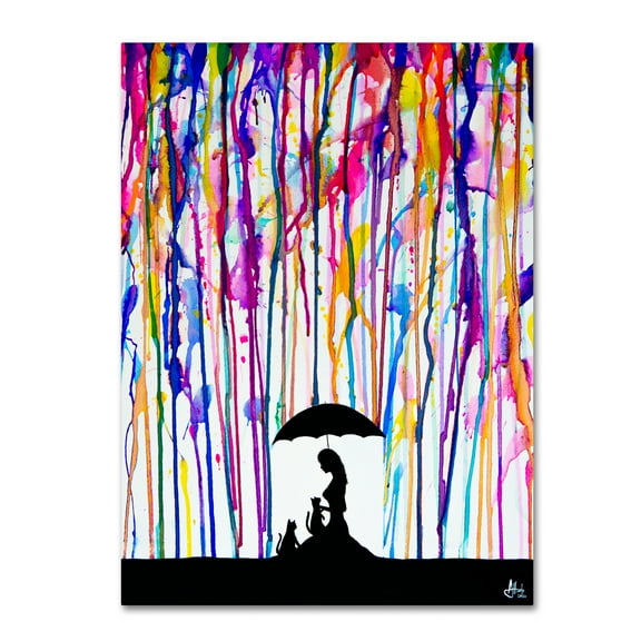 Marc Allante 'Cat's Cradle' Canvas Art