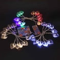 thumbnail image 5 of Cadena de luces LED Corazón Amor Cristal centelleante Luces de hadas Habitación Decoración al aire libre Fiesta de bodas de Navidad Yuarrent JR0893-06, 5 of 5