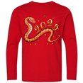 thumbnail image 3 of Inktastic 2025 Year of the Snake New Year Snake Long Sleeve Youth T-Shirt, 3 of 5
