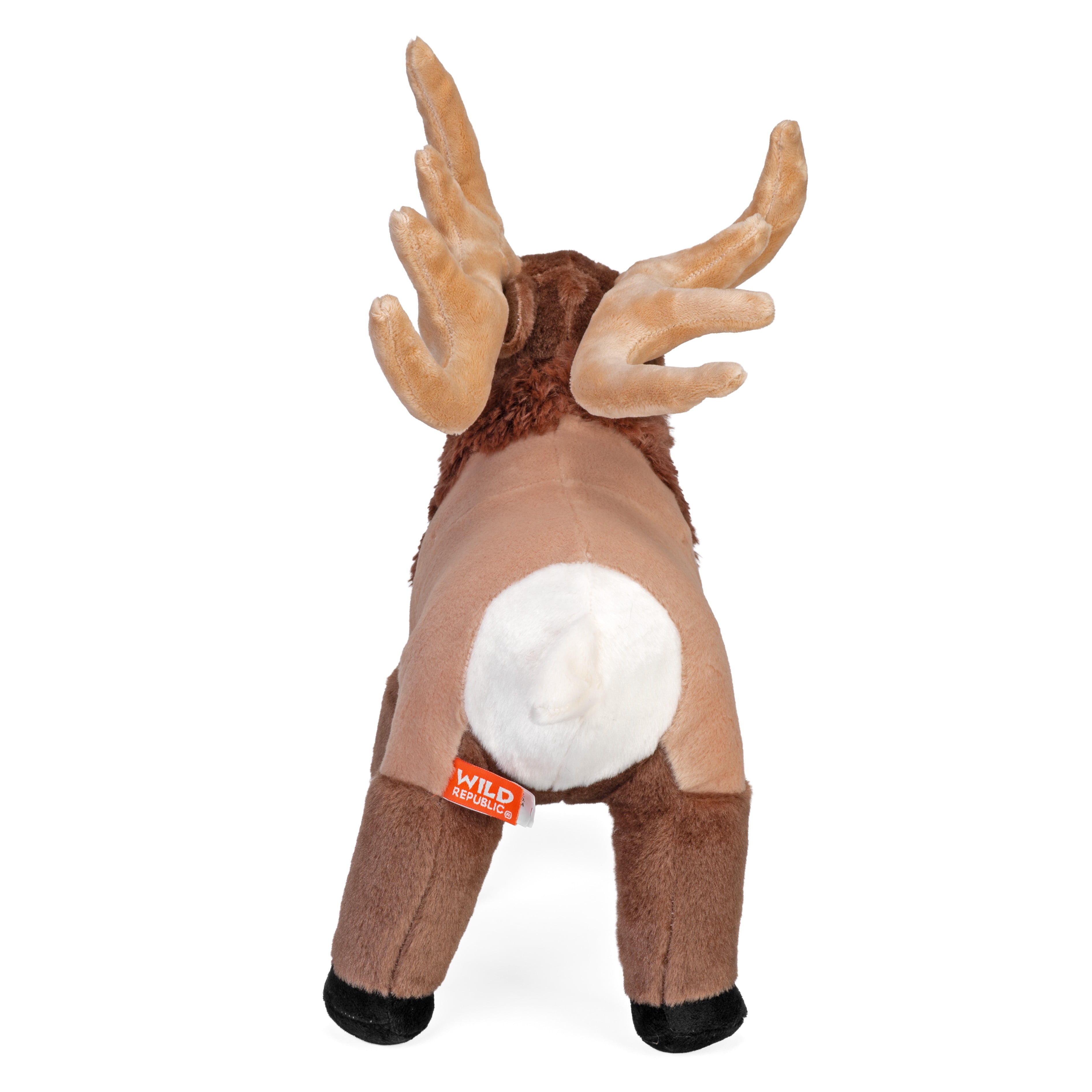 Wild Republic Elk Plush, Stuffed Animal, Plush Toy, Gifts for Kids, Cuddlekins 12 Inches