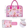 thumbnail image 2 of Juguetes Montessori para niños pequeños, tablero sensorial, actividades preescolares, juguetes educativos para niños pequeños, viajes, regalos para niños y niñas de 3 años o más., 2 of 8