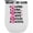 White, variant on Amazing Loving Strong Happy Selfless Graceful Mother, White 12oz Wine Tumbler