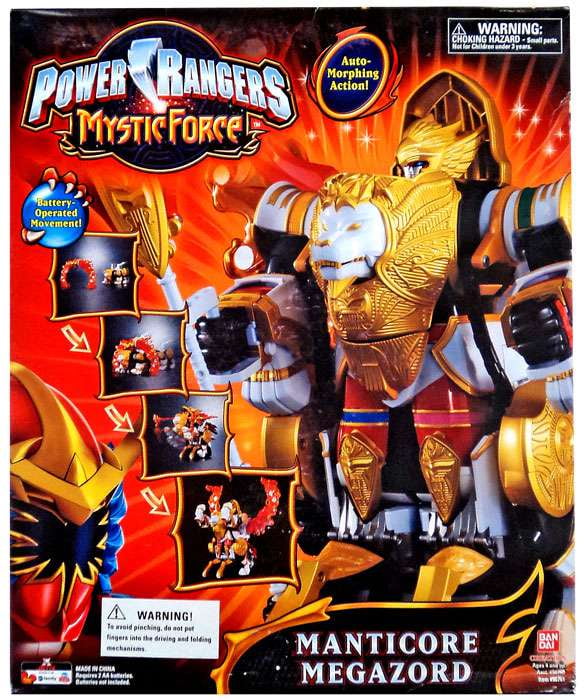 power rangers mystic force zords toys