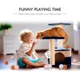 thumbnail image 2 of 18 Pieces Cat Ball Toys Cat Furry Ball Large Plush Soft Artificial Fur Patch Puff Pom Balls Furry Rattle Ball Furry Patch Ball Interactive Cat Toys for Cat Kitten Having Fun Exercise Playing, 2 of 7
