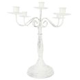 thumbnail image 2 of Candelabro de Metal de 5 Brazos Portavelas de Hierro Antióxido E Impermeable Portavelas Decorativo de Lujo Para Hotel Desherbo, 2 of 14