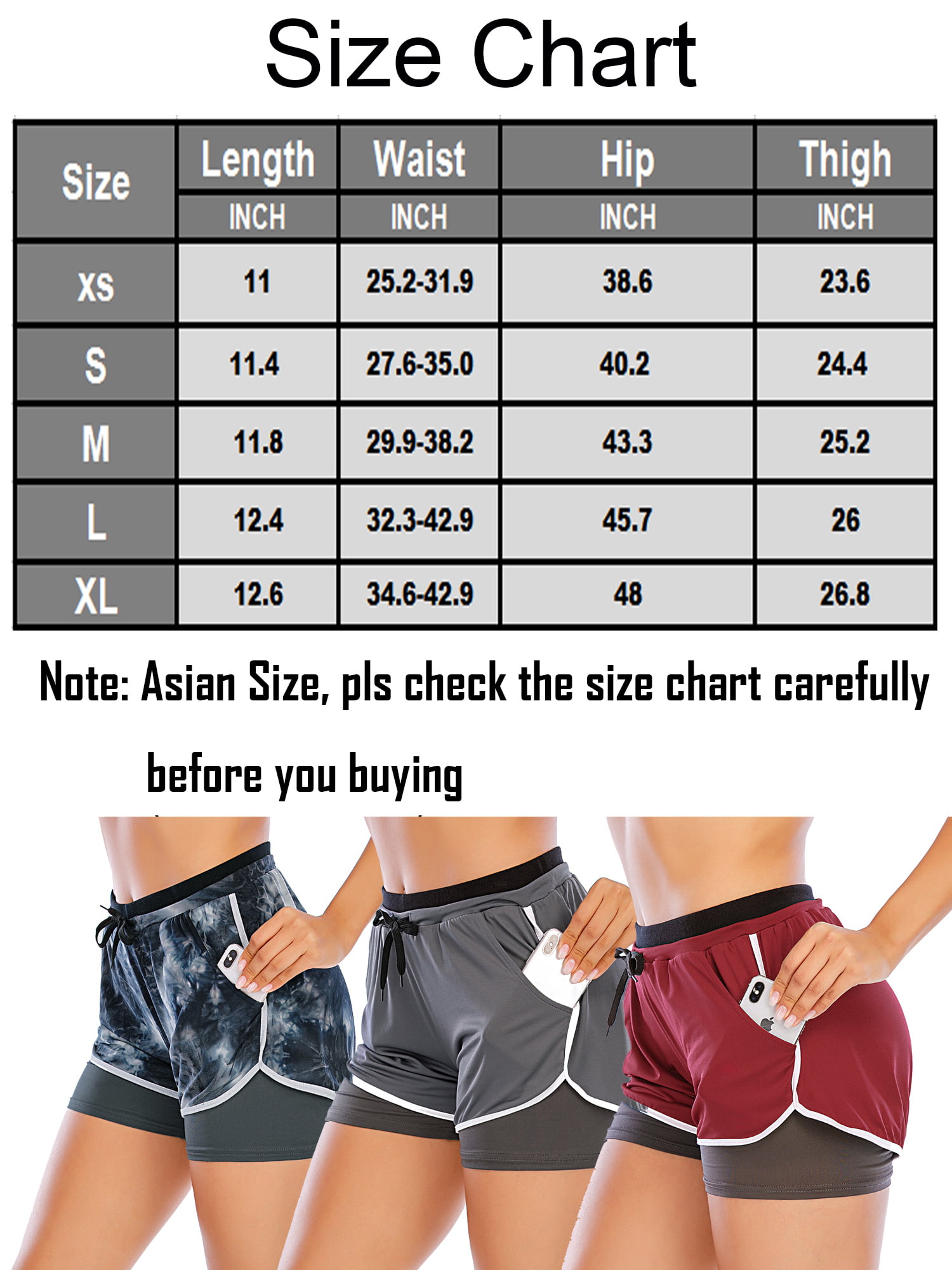 Buy Women Yoga Running Shorts 2 in 1 Workout Athletic Shorts with Linner  Ladies Stylish Cute Running Athletic Casual Short, Blue Moon, X-Large at