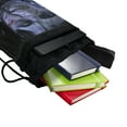 thumbnail image 4 of The Exorcist Regan Character Drawstring Backpack Sports Bag Sackpack 17" x 13", Perfect for Gym, Yoga or Practice, 4 of 5