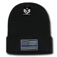 thumbnail image 3 of USA Flag Cuff Beanies, Black2, 3 of 3