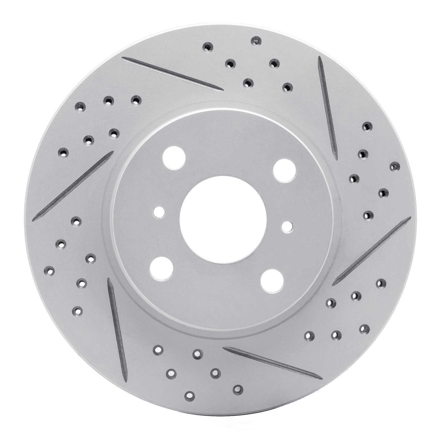 Dynamic Friction Company 830-76078R DFC Geoperformance Rotor - Drilled and Slotted