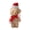 A, variant on Christmas Curly Bear Red Scarf Teddy Cuddly Toy Couple Hand Companion DIY Materials Gift