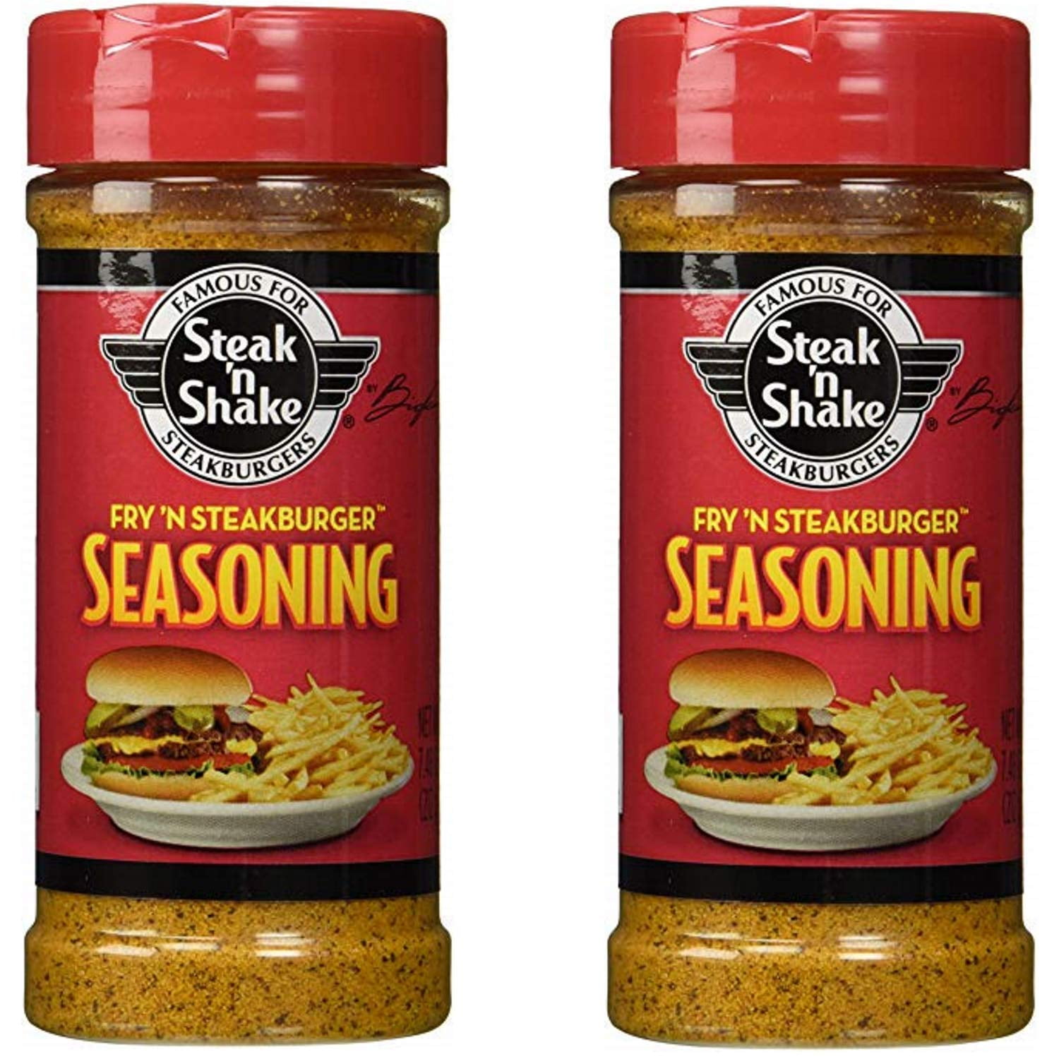 Steak 'N Shake Fry 'N Steakburger Seasoning (2 Bottle Pack) Walmart