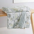 thumbnail image 3 of Levtex Home - Ophelia Spa - Throw - Floral - Spa Grey Cream Ochre - Quilt (50x60in.) and Sham 50x60in. - Rayon/Cotton, 3 of 6