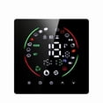 thumbnail image 1 of Mistaha Smart Thermostat with NTC Sensor, WiFi Control, Child Lock, Memory Function, Manual/Auto Mode, Programmable Panel, Temperature Control, Black/White, 3A Water Heating, AC90-240V, ABS Material,, 1 of 6