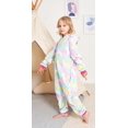 thumbnail image 3 of Uderui Pijamas de Unicornio para niños, Disfraz de Cosplay de una Pieza, Ropa de Dormir de Animales para niñas y niños, 3 of 4