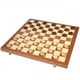 thumbnail image 1 of Set de juego VAMSLOVE Checkers plegable de madera de 38 cm con almacenamiento, 1 of 7