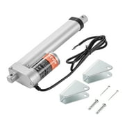 SKYSHALO Linear Actuator 12V, 6 Inch High Load 330lbs/1500N Linear Actuator, 0.19"/s Linear Motion Actuator with Mounting Bracket and IP54 Protection