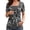 Grey, variant on Active Tops Women Shirt Polyester Spandex Womens T Shirt Loose Fit Womens Summer Tunics Athletic Short Sleeve Shirt Women Yoga Shirts Women Long Tee Shirt T Shirts Long Sleeve Red 5XL