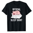 thumbnail image 1 of AALJY T-Shirt de Sommeil Officiel Mignon Cochon Fermier, 1 of 5
