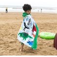 thumbnail image 2 of Boy and Girl's Hooded Bath Towel Changing Bath Robe for Children 30×50inch, 2 of 3
