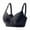Black, variant on Patlollav Bras for Women Wire Free Underwear Onepiece Bra Everyday Bras