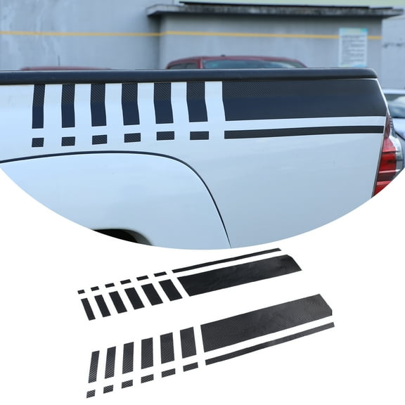 TINKI Car Rear Side Tail Sticker,Fit for Toyota Tacoma 2011 2012 2013 2014 2015,Engine Cover Stricker,Car Body Cover Stricker Accessories