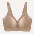 thumbnail image 2 of Levmjia Women Seamless Bra Comfortable Wireless T Shirt Bras Soft Support Breathable Everyday Wear Lightly Padded Underwire Free Lace Underwear, 2 of 9