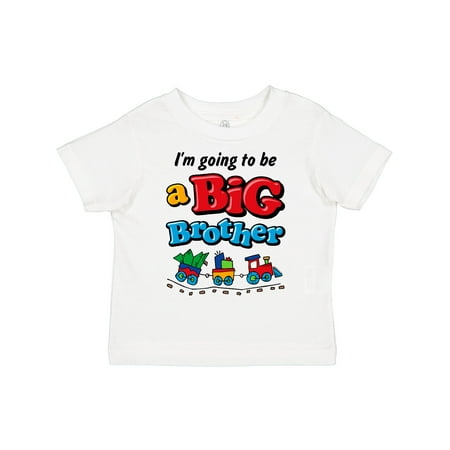 

Inktastic Choo Choo Future Big Brother Gift Toddler Boy Girl T-Shirt
