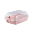 thumbnail image 2 of vnanda Smell-proof Shoe Storage 2 Pcs Shoes Storage Box Thickened Transparent Ventilation Hole Dust-proof Anti-crack Reusable Universal Boot Box Car Travel, 2 of 8