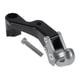 thumbnail image 1 of Ganchos colgantes ajustables para motocicleta Unique Bargains, mango plano torcido con gancho, soporte para casco de motocicleta, bolsa de equipaje, aleación de aluminio, tono titanio, negro, 1 of 7