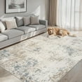 thumbnail image 4 of 6x9 Area Rugs for Living Room - Washable Rug Modern Abstract Soft Large Neutral Non-Slip Carpet Indoor Floor Stain Resistant Thin Carpets for Bedroom Dining Room Farmhouse Nursery Home Office Multi, 4 of 18