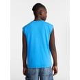 thumbnail image 3 of Weekend Academy Boys Oversized Cotton Tank Top with Pocket, Sizes 4-18, 3 of 5