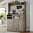 Kitchen Pantry Storage with Hutch Buffet with Storage
