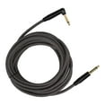 thumbnail image 4 of Cable de guitarra de Audio JORINDO de 6M, Cable de amplificador de guitarra eléctrica de 6,35 MM, Cable de instrumento, cabezal chapado en oro con carcasa negra JD6219, 4 of 5